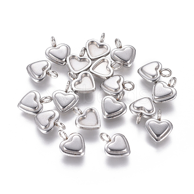 Non-Tarnish 304 Stainless Steel Pendant Cabochon Settings X-STAS-F222-025-1