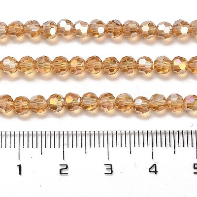 Transparent Glass Beads EGLA-A035-T4mm-B17-1