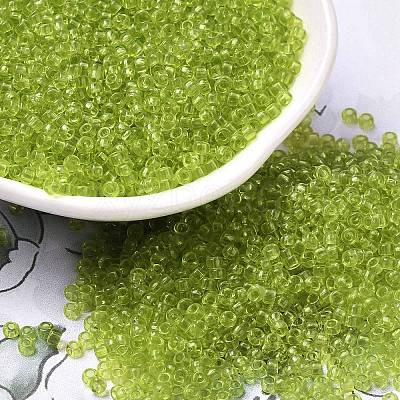 Transparent Colours Glass Round Seed Beads SEED-B001-06A-11-1