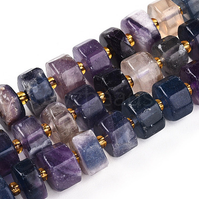 Natural Fluorite Beads Strands G-T140-24-1