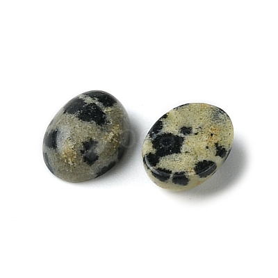 Natural Dalmatian Jasper Cabochons G-A094-01B-51-1