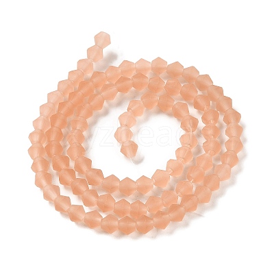Imitate Austrian Crystal Frosted Glass Beads Strands LS-EGLA-A039-T2mm-MD15-1