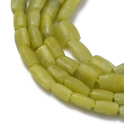 Natural Afghan Green Jade Beads Strands G-K365-G01-01-1