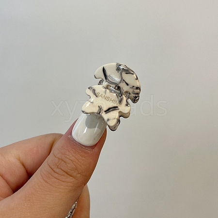 Mushroom Acetate Claw Hair Clips PW-WGBAE2C-01-1