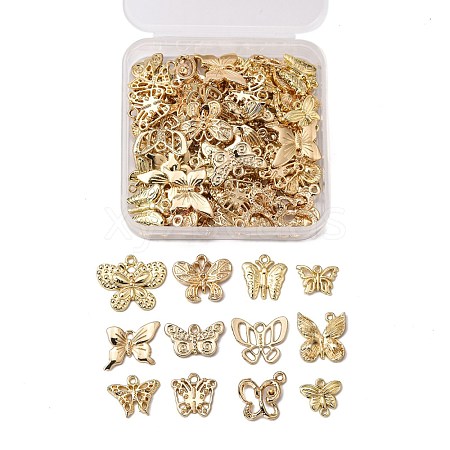  72Pcs 12 Style Alloy Pendants and Links FIND-PH0004-13-1