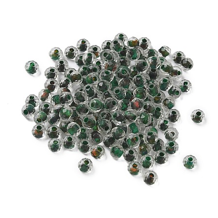 130Pcs 10G Transparent Glass Seed Beads GLAA-V001-07E-1