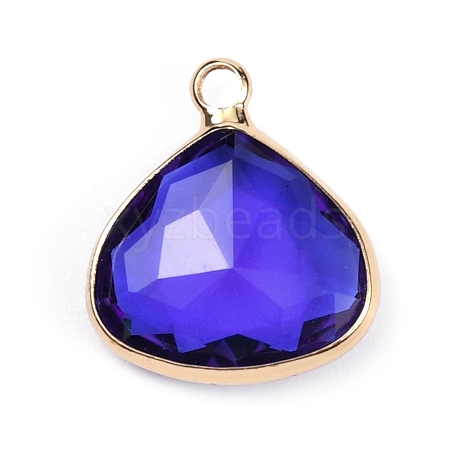 Brass Pendants KK-WH0050-15K-1