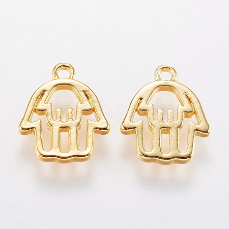 Brass Charms KK-I613-10G-1