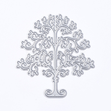 Tree Frame Carbon Steel Cutting Dies Stencils DIY-F046-04-1