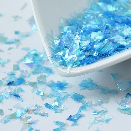 Plastic Candy Sequins/Paillette Chip X-DIY-I019-01M-1