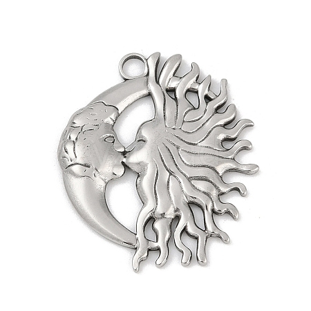 304 Stainless Steel Pendants LS-STAS-D366-01B-P-1