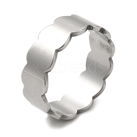 Non-Tarnish 201 Stainless Steel Finger Rings RJEW-G278-03P-1