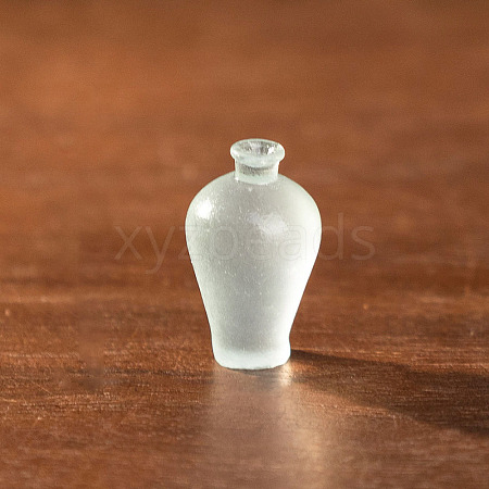 Resin Porcelain Vase Miniature  Ornaments AJEW-Q009-01A-1