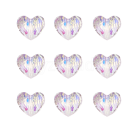 Transparent K9 Glass Beads GLAA-CJ0001-34-1