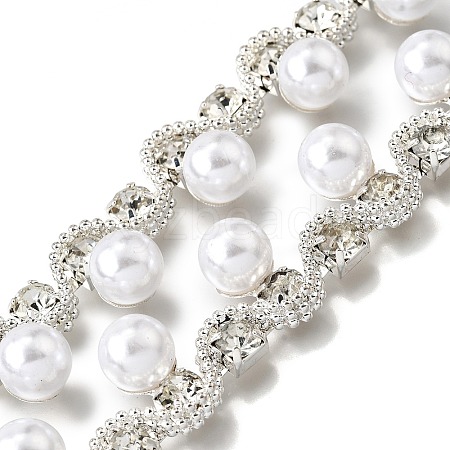 Brass Crystal Rhinestone Cup Chains OCOR-XCP0002-76-1