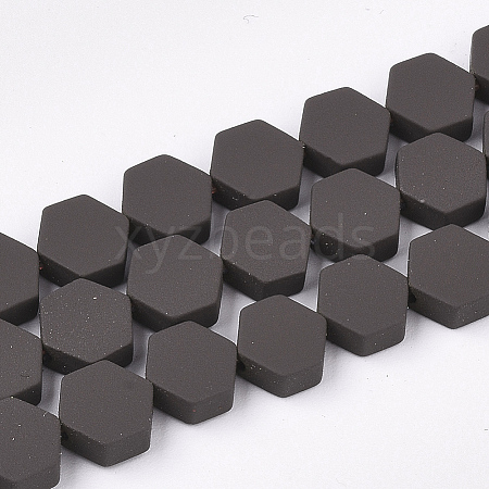 Spray Painted Non-magnetic Synthetic Hematite Beads G-T116-03B-20-1