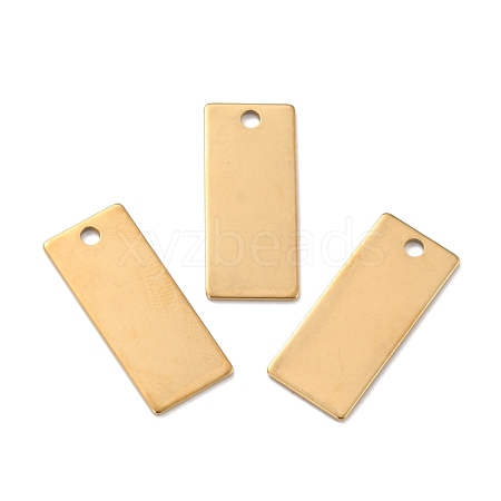 Ion Plating(IP) 201 Stainless Steel Pendant STAS-Z038-01G-B-1