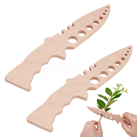 Wood Gardening Tool TOOL-WH0053-78A-1