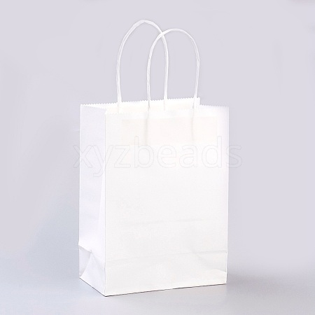 Pure Color Kraft Paper Bags LS-AJEW-G020-C-03-1