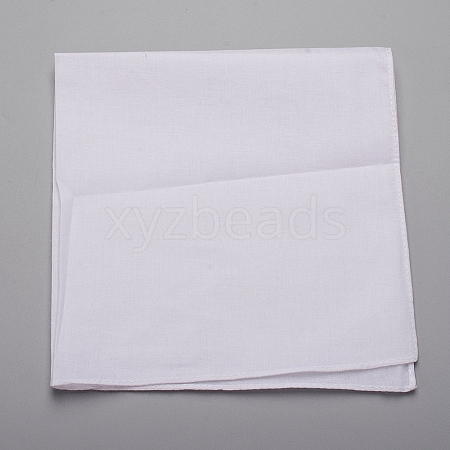 Square Cotton Towel AJEW-NB0001-67B-1