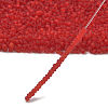 12/0 Frosted Round Glass Seed Beads X-SEED-A008-2mm-M5-4