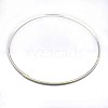 Brass Choker Collar Necklace Making BJEW-F132-02-3