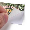 50Pcs Inspirational Phrase Cartoon Laser Paper Sticker Label Set DIY-E061-01-4