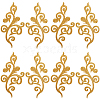 Ethnic Style Flower Pattern Computerized Embroidery Appliques PATC-WH0010-36A-1