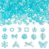 182Pcs 100G Transparent Acrylic Beads OACR-TA0003-69A-2