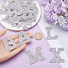 Gorgecraft Alphabet Resin Rhinestone Patches DIY-GF0009-18A-3