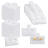 PVC Earring Organizer Display Stands for Jewelry Display Rack EDIS-WH0011-06E-1