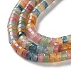 Dyed Natural White Jade Beads Strands X-G-H230-62-4