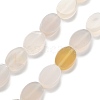 Natural White Agate Beads Strands G-P559-B11-01-1