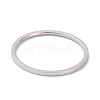 Non-Tarnish 1mm Polished Plain Dome Finger Ring for Girl Women RJEW-C012-02A-P-2