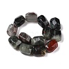 Natural African Bloodstone Beads Strands G-N342-147-2