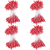 Gypsum with Cotton Cord Artificial Flower Core DIY-WH20007-36A-08-1