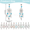 12Pcs Alloy European Dangle Charms PALLOY-PH01732-2