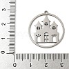 201 Stainless Steel Pendants STAS-G366-02P-03-3