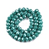 Electroplate Glass Beads Strands LS-EGLA-A044-P8mm-A31-3