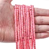 Dyed Synthetic Imperial Jasper Beads Strands G-Z089-A03-I-2