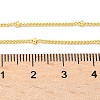 Brass Satellite Chains Necklace for Women NJEW-P265-43G-2