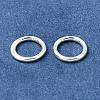 Brass Open Jump Rings KK-CBA1A60-06F-S-2