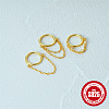 925 Sterling Silver Hoop Cartilage Earrings FS-WG5B1DD-05-2