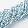 Glass Pearl Beads Strands X-HY-4D-B09-3