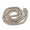 Electroplate Non-magnetic Synthetic Hematite Beads Strands G-N0318-01D-2