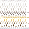 SOFPLATE 500Pcs 5 Colors Brass French Earring Hooks KK-SP0001-38-1