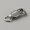 Brass Lobster Claw Clasps FIND-WH0110-859B-P-2