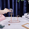 Alloy Crystal Ball Holders ODIS-WH0106-18RG-3