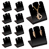 Acrylic Slant Bacl Earring Display Stands EDIS-WH0031-28C-01-1