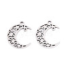 201 Stainless Steel Charms STAS-T066-92P-1